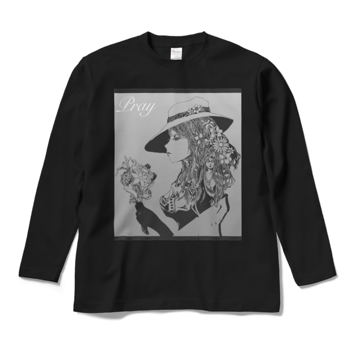 ロングスリーブTシャツ - M - ブラック