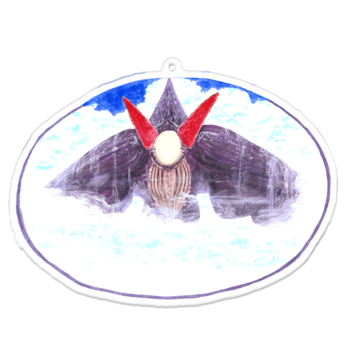 アクリルキーホルダー - 100 x 100 (mm)