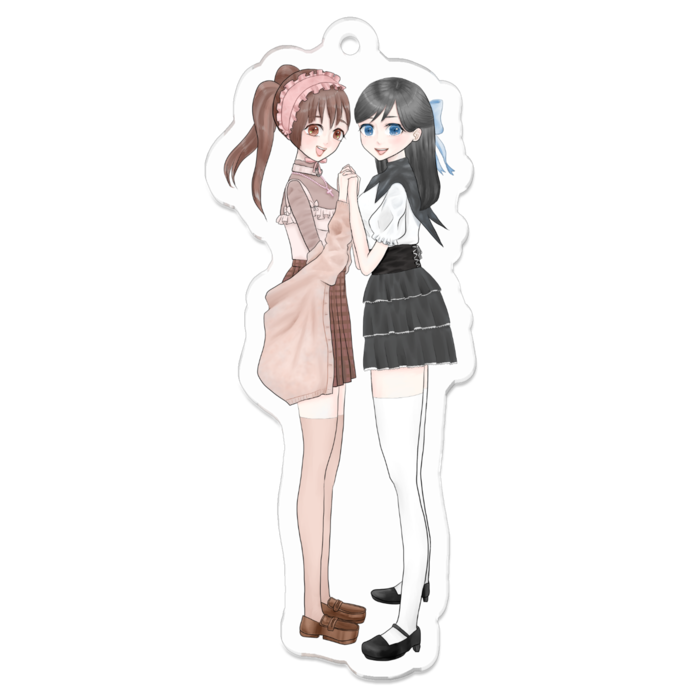 アクリルキーホルダー - 70 x 70 (mm)