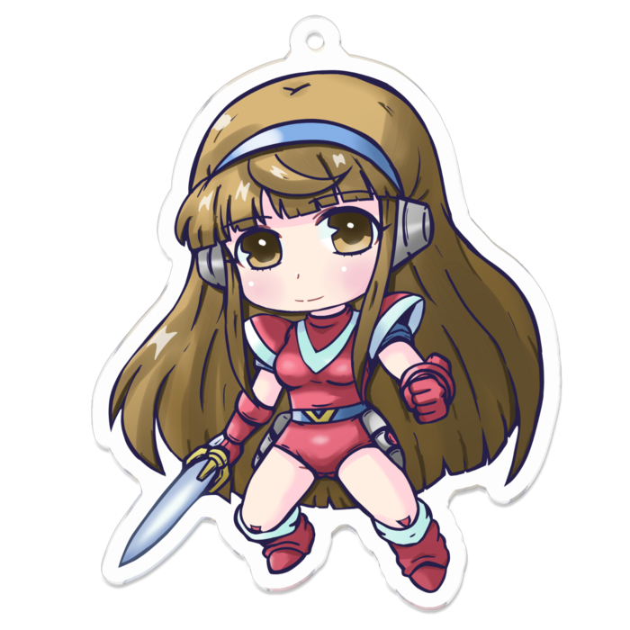 アクリルキーホルダー - 70 x 70 (mm)