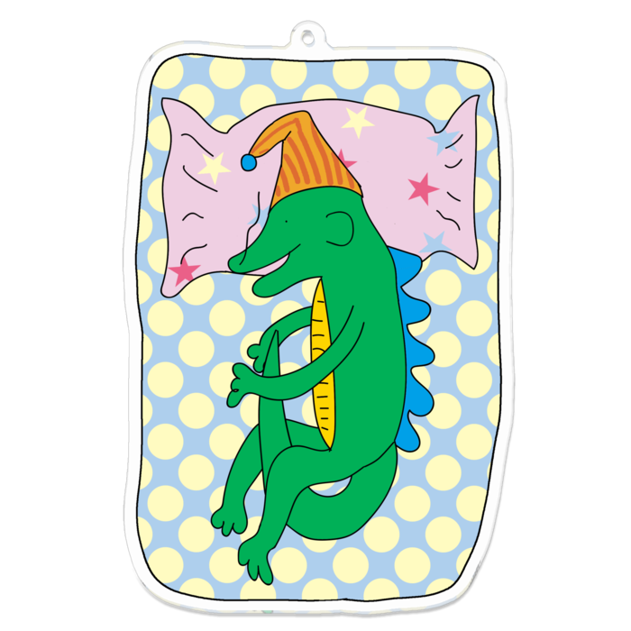 アクリルキーホルダー - 100 x 100 (mm)