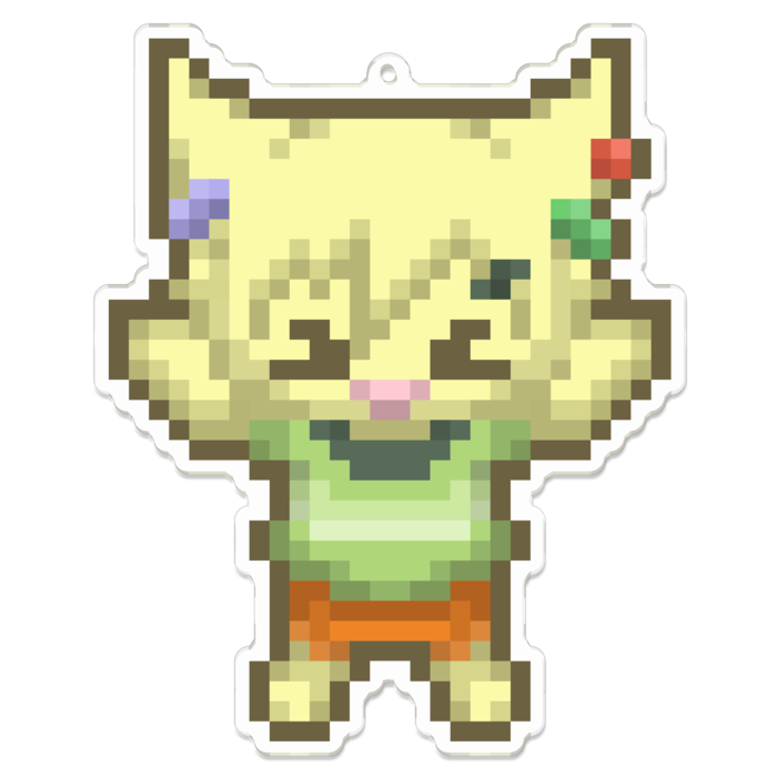 アクリルキーホルダー - 100 x 100 (mm)
