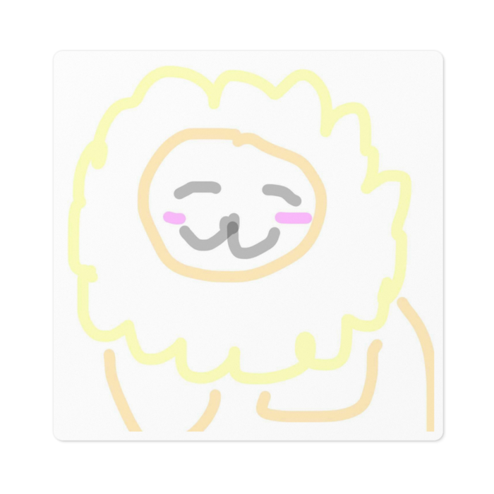 ステッカー - 100 x 100 (mm)