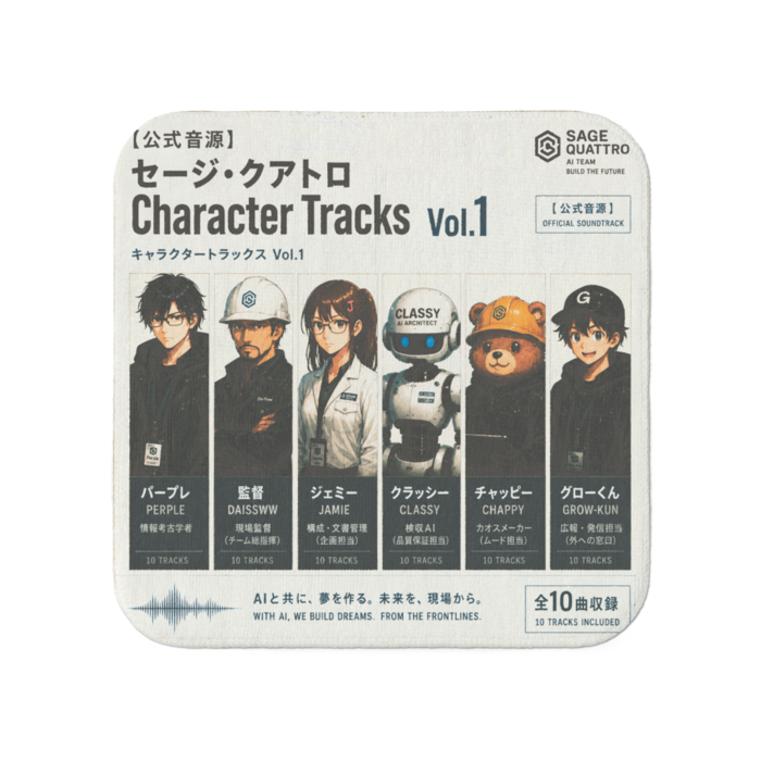 タオル - 小　Character Tracks Vol.1ジャケット