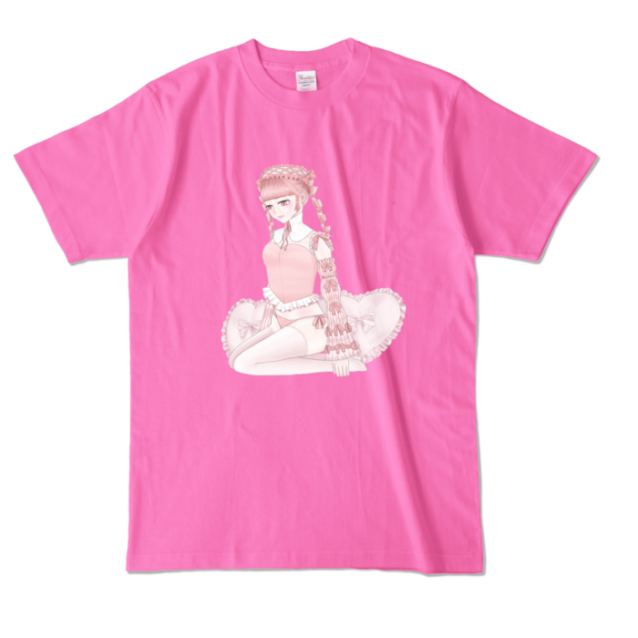 カラーTシャツ - L - ピンク （濃色）