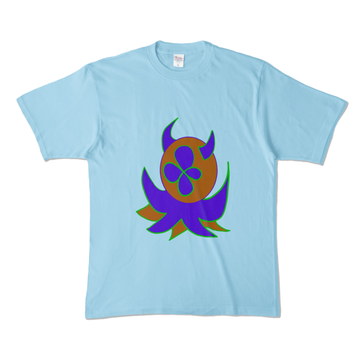 カラーTシャツ - XL - ライトブルー (淡色)