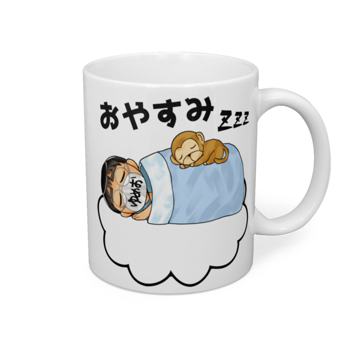 マグカップ - 直径 8 cm / 高さ 9.5 cm