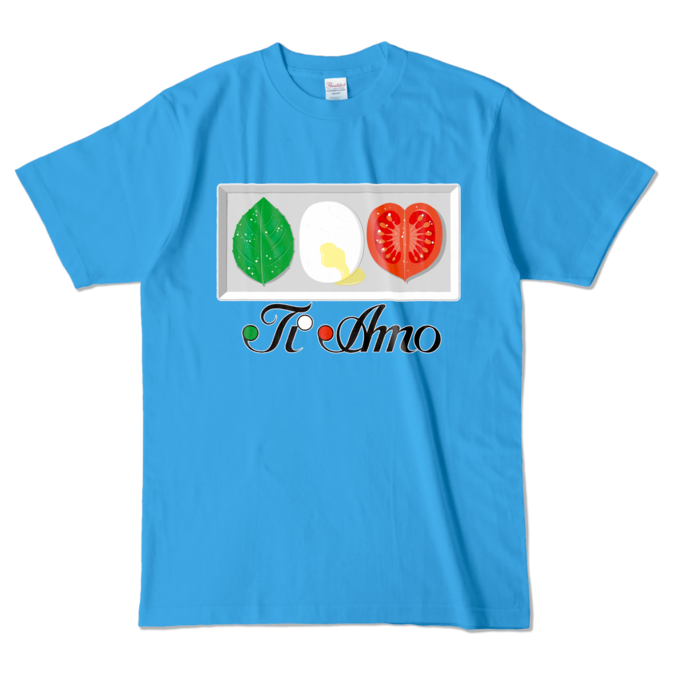 カラーTシャツ - L - ターコイズ (濃色)