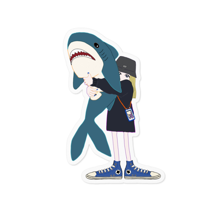 ステッカー - 100 x 100 (mm)