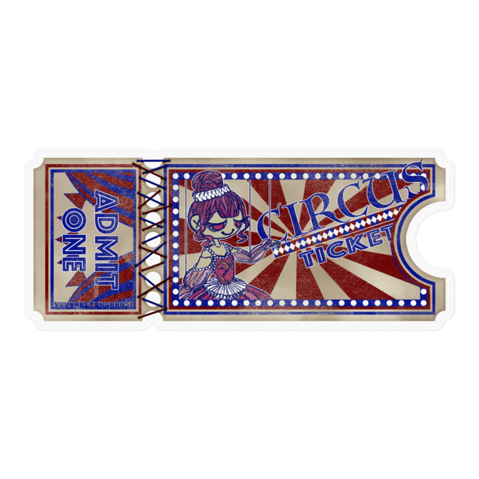 ステッカー - 100 x 100 (mm)