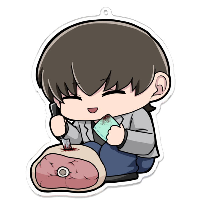 アクリルキーホルダー - 100 x 100 (mm)