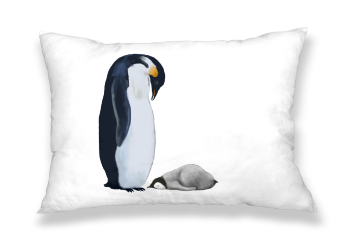 親子ペンギン 枕カバー アトリエパンプキン Booth
