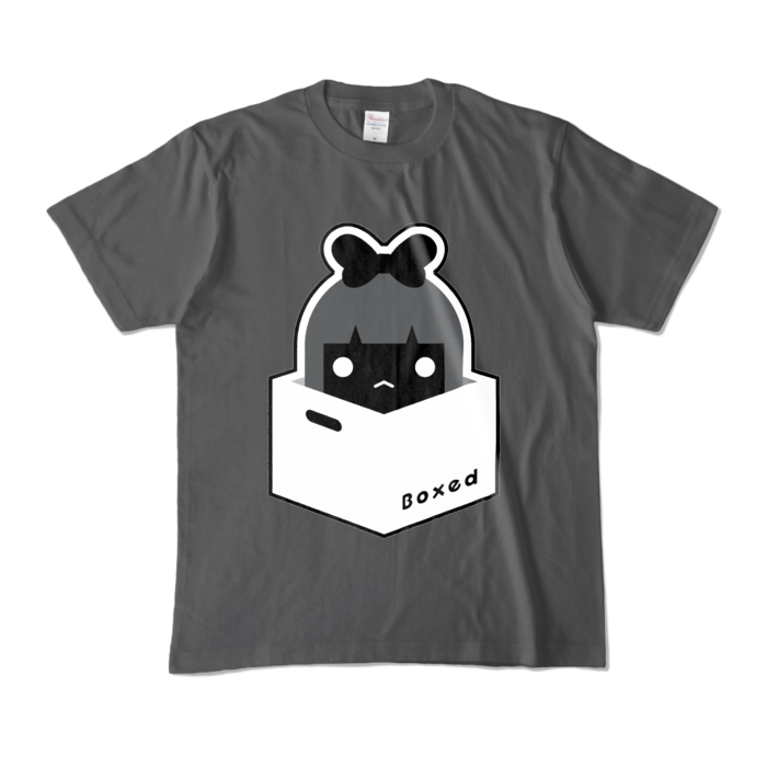 【濃Ｔ】黒：M（チャコール）