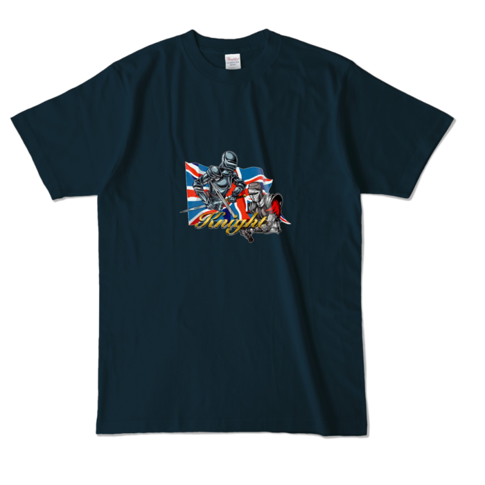 カラーTシャツ - L - ネイビー (濃色)