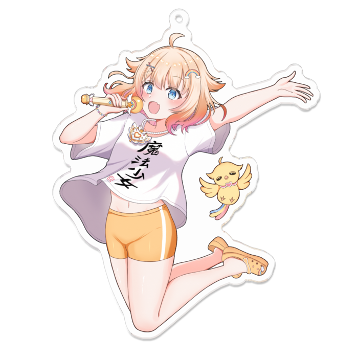 アクリルキーホルダー（コーティング） - 100 x 100 (mm)