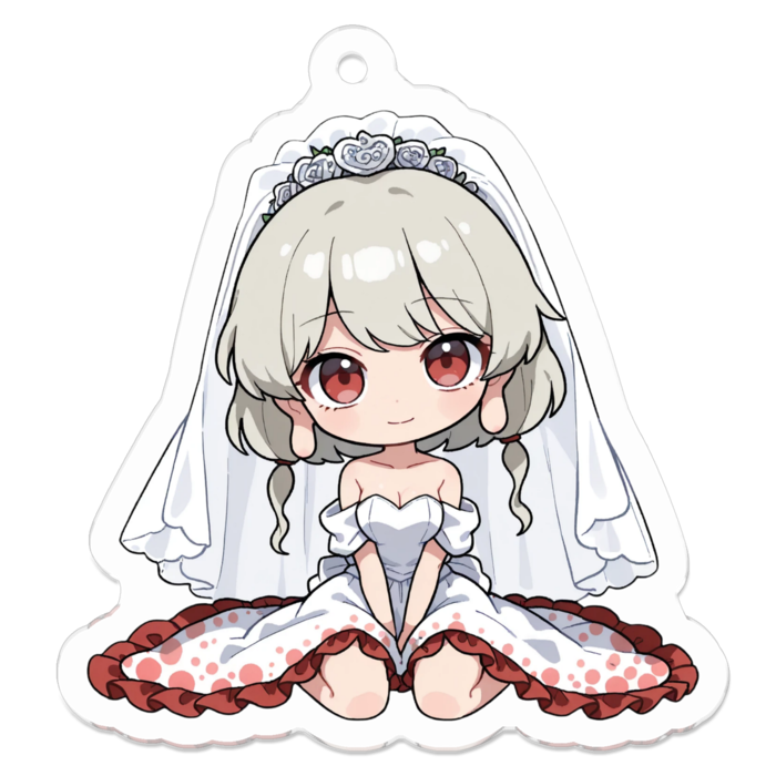 アクリルキーホルダー - 50 x 50 (mm)(キャラのみ)