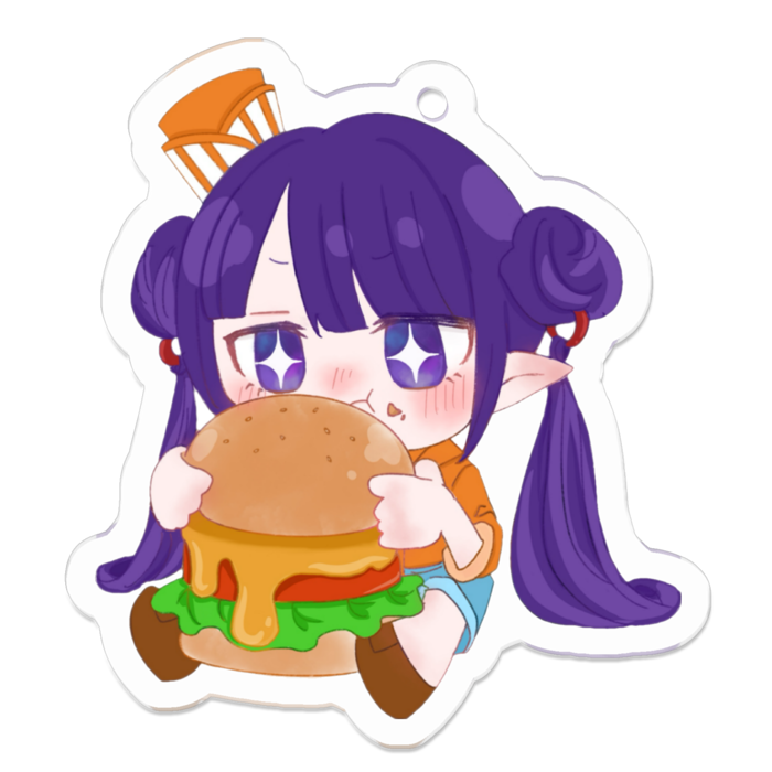 アクリルキーホルダー - 50 x 50 (mm)