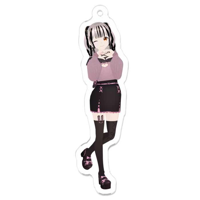 アクリルキーホルダー - 70 x 70 (mm)