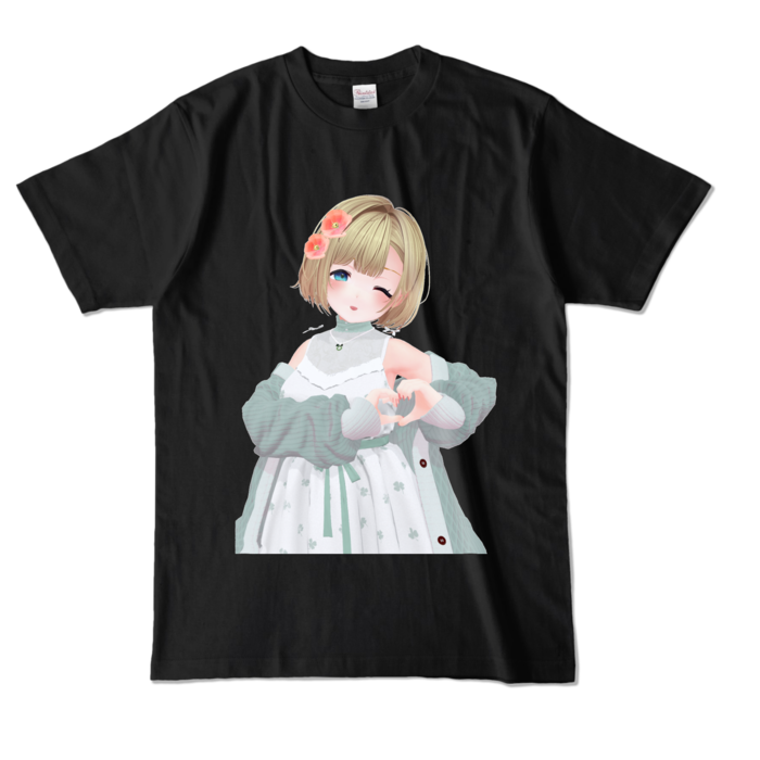カラーTシャツ - L - ブラック (濃色)