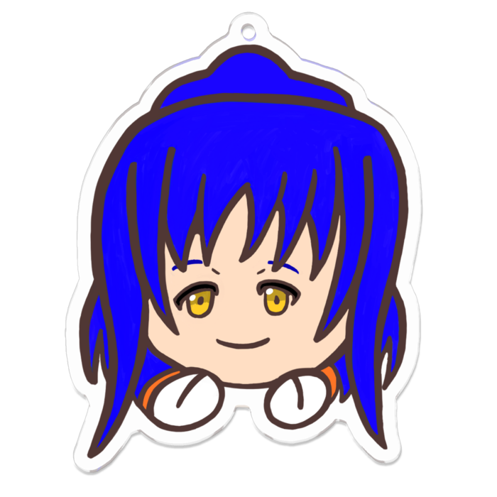 アクリルキーホルダー - 70 x 70 (mm)