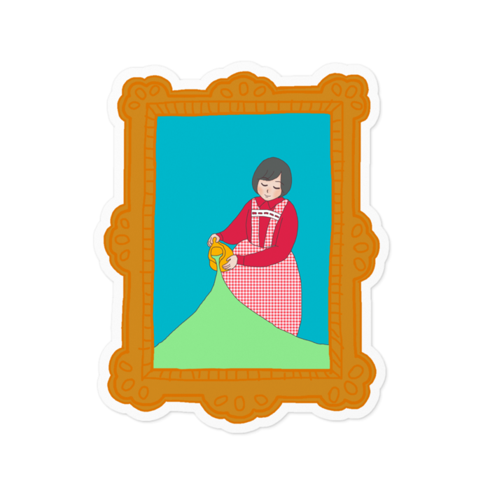 ステッカー - 100 x 100 (mm)