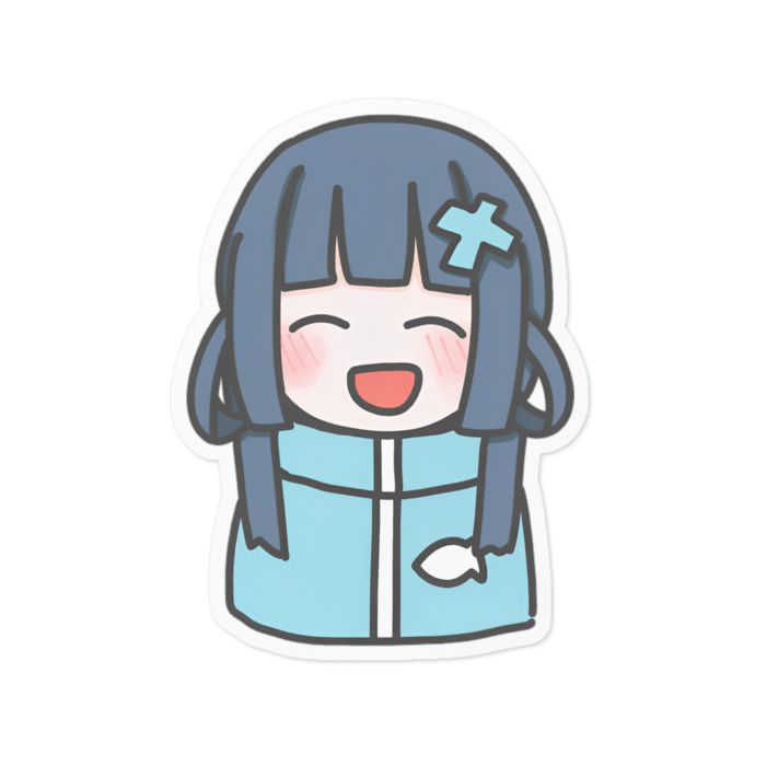 ステッカー - 100 x 100 (mm)