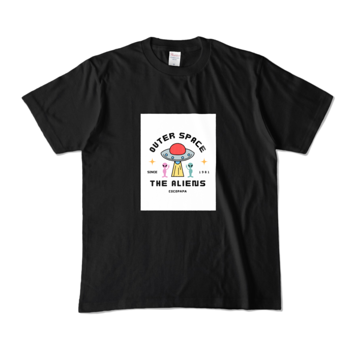 カラーTシャツ - M - ブラック (濃色)