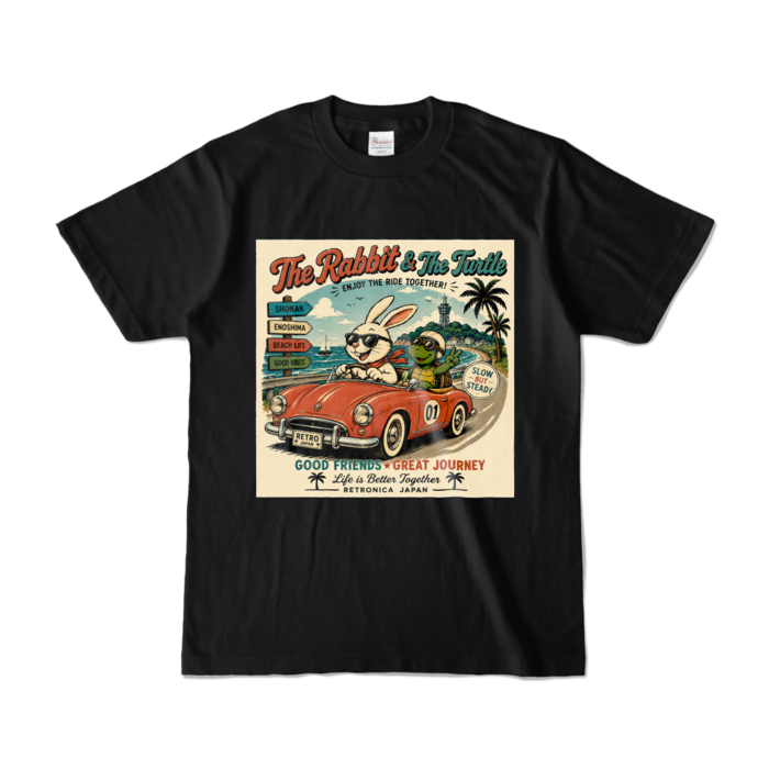 カラーTシャツ - S - ブラック (濃色)
