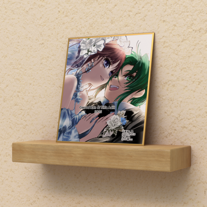 色紙 - ミニ（H135 × W120mm）