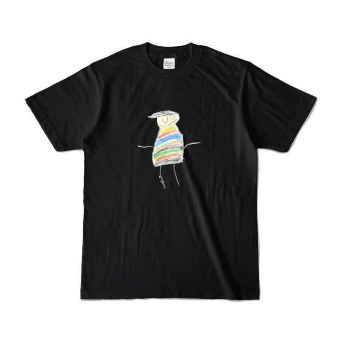 カラーTシャツ - S - ブラック (濃色)