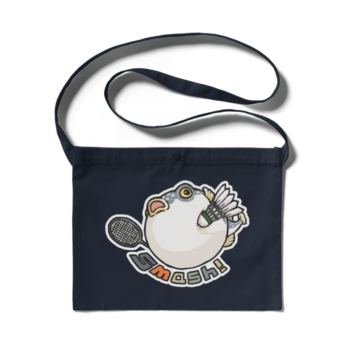 サコッシュ - 300 x 230 (mm)ネイビー