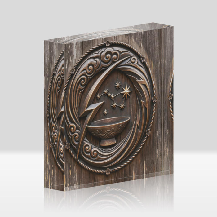 アクリルブロック - 100x100mm