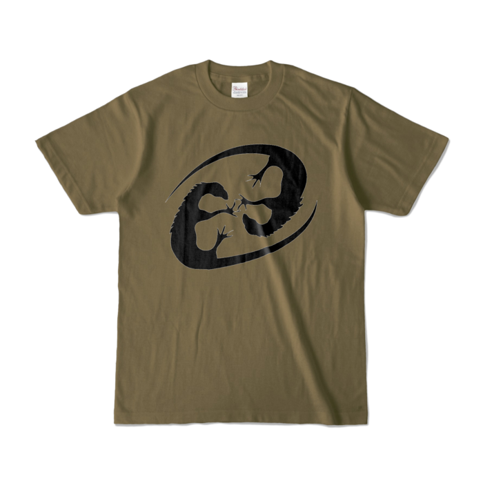 カラーTシャツ - S - オリーブ (濃色)