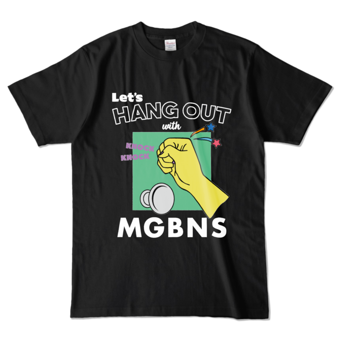 カラーTシャツ - L - ブラック (濃色)