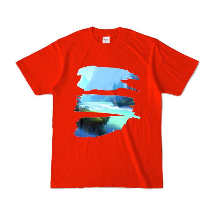 カラーTシャツ - S - レッド (濃色)