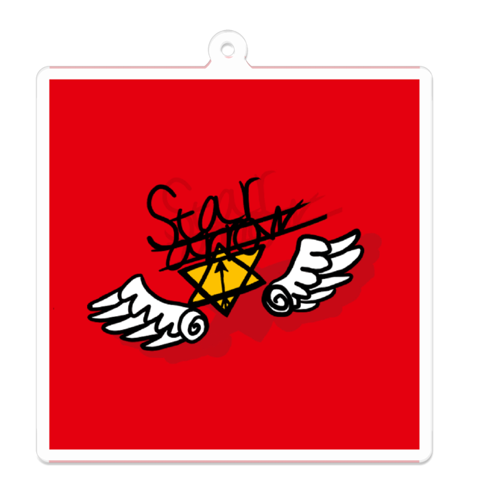 アクリルキーホルダー - 70 x 70 (mm)