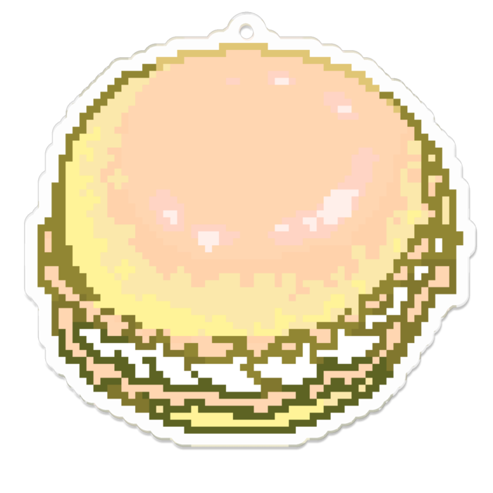 アクリルキーホルダー - 70 x 70 (mm)