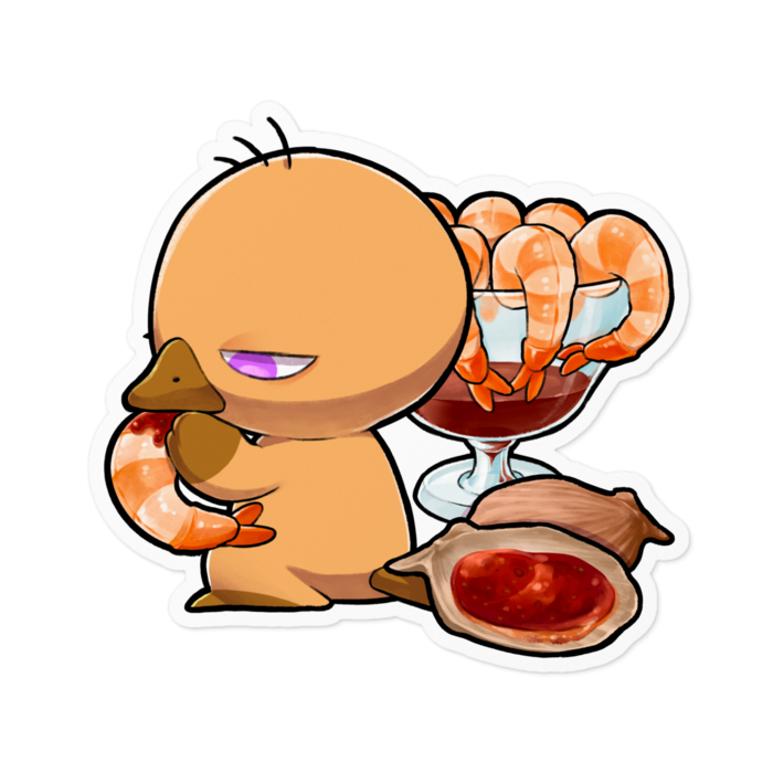 ステッカー - 100 x 100 (mm)