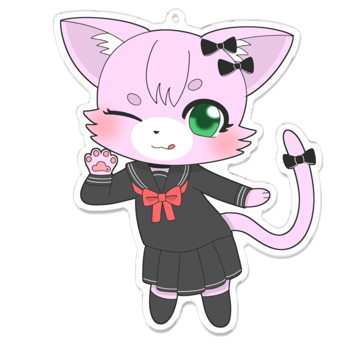 アクリルキーホルダー - 100 x 100 (mm)