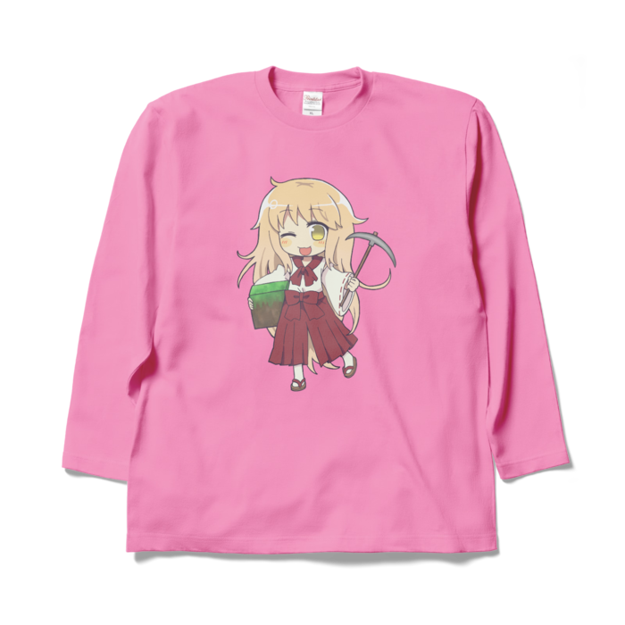 ロングスリーブTシャツ - XL - ピンク