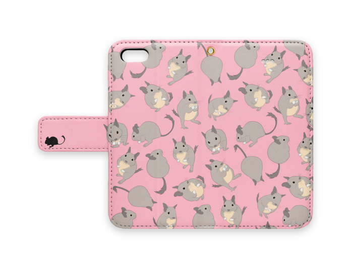 手帳型iPhoneケース - iPhone5 - ピンク