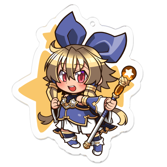 アクリルキーホルダー - 70 x 70 (mm)