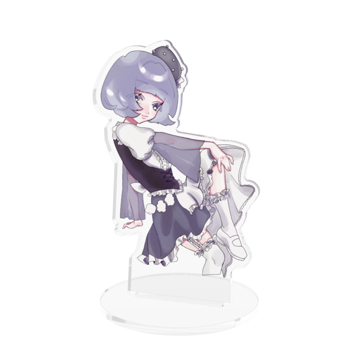 雪見るんアクリルフィギュア - 100 × 100 (mm)