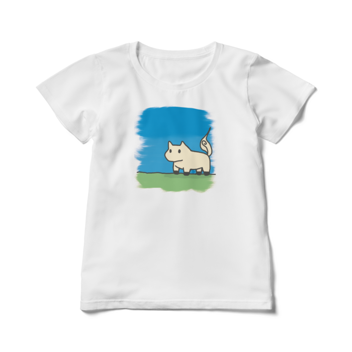 レディースTシャツ - L - 白