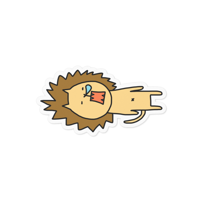 ステッカー - 100 x 100 (mm)