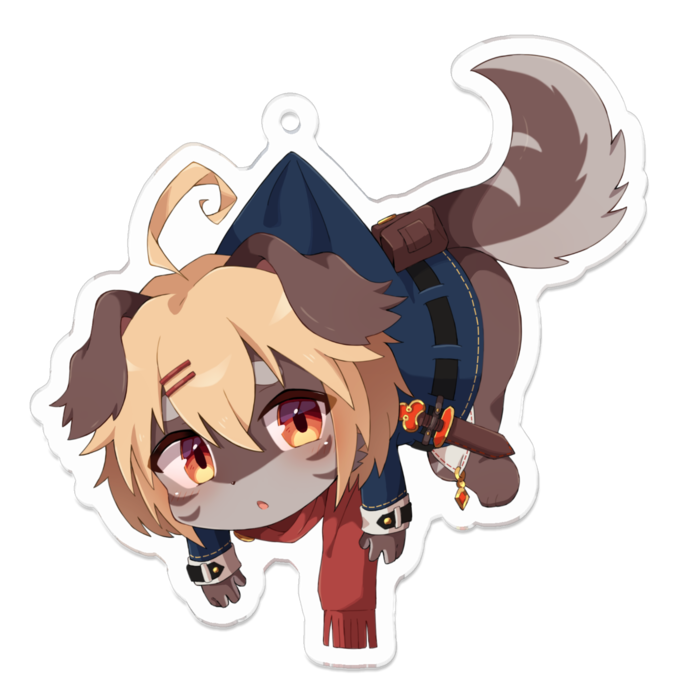 アクリルキーホルダー - 70 x 70 (mm)