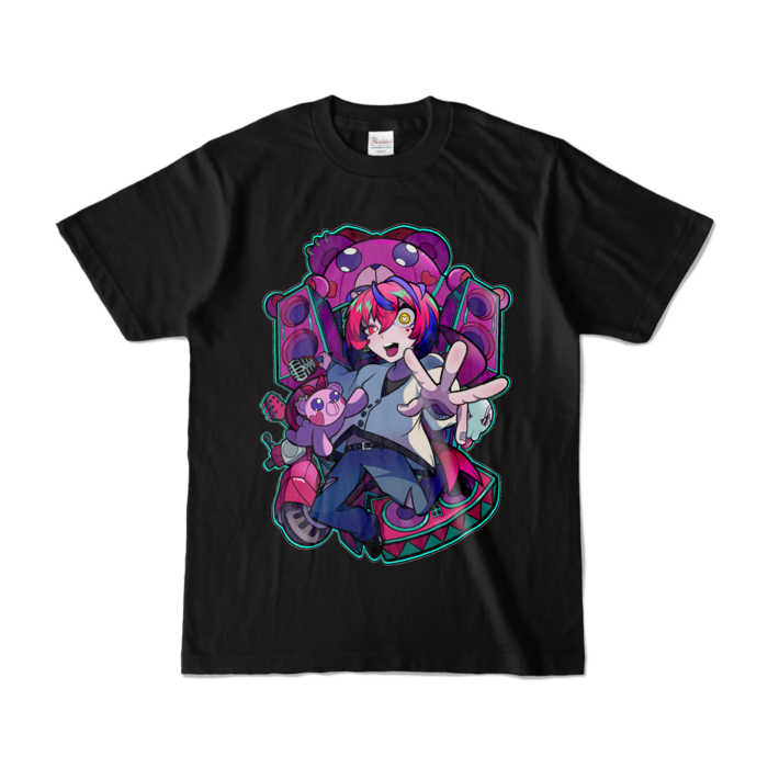 カラーTシャツ - S - ブラック (濃色)