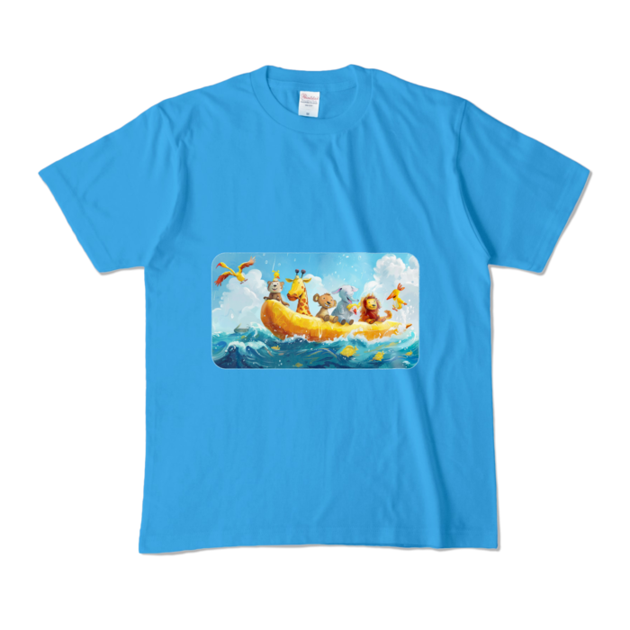 カラーTシャツ - M - ターコイズ (濃色)