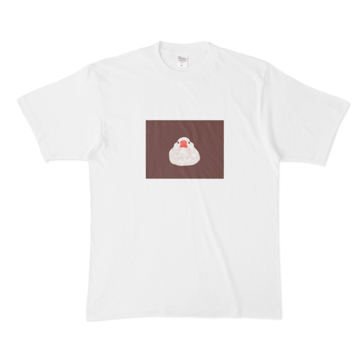 文鳥 Tシャツ - XL - 白
