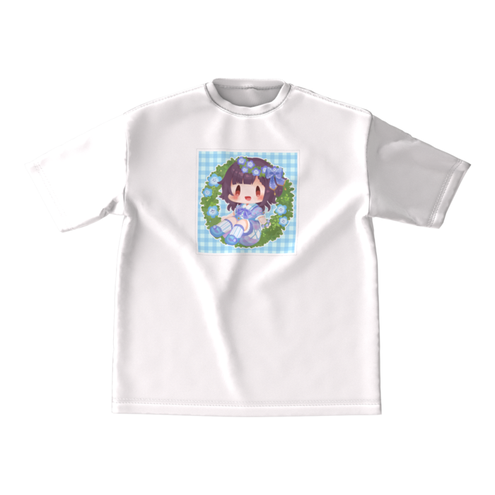 ビッグシルエットTシャツ - M - ネモフィラ